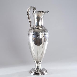 Large Tiffany & Co. sterling silver ewer