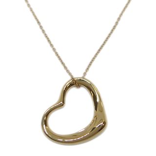 TIFFANY OPEN HEART 18K YELLOW GOLD NECKLACE