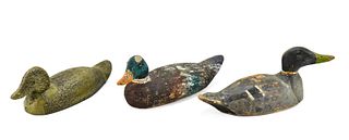 HAND CARVED DUCK DECOYS