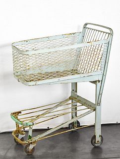1940s GROCERY SHOPPING CART