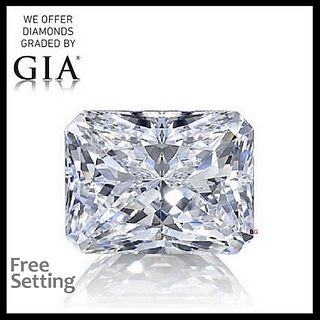 4.01 ct, I/VVS2, Radiant cut GIA Graded Diamond. Appraised Value: $198,400 