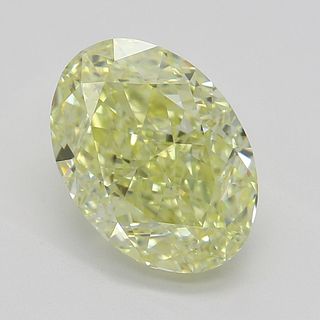 2.08 ct, Natural Fancy Yellow Even Color, VS1, Oval cut Diamond (GIA Graded), Appraised Value: $41,500 