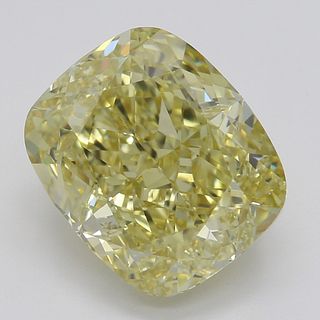 4.01 ct, Natural Fancy Brownish Yellow Even Color, VS1, Cushion cut Diamond (GIA Graded), Appraised Value: $60,300 