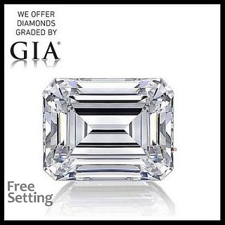 2.72 ct, E/VVS2, Emerald cut GIA Graded Diamond. Appraised Value: $119,300 