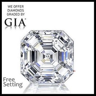 4.50 ct, E/VS1, Square Emerald cut GIA Graded Diamond. Appraised Value: $433,100 