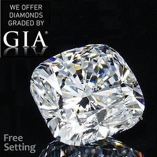 4.01 ct, G/VS1, Cushion cut GIA Graded Diamond. Appraised Value: $310,700 