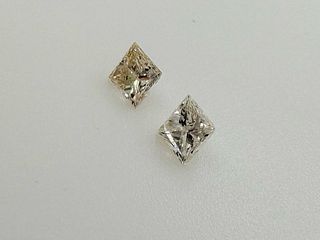 2 DIAMONDS 0.41 CT LIGHT YELLOW -BROWN - I1 - C30803-4B