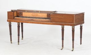 George III Mahogany Square Piano, John Broadwood & Sons, London