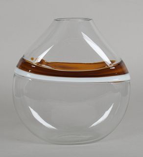 A 20th Century Glass Vase 