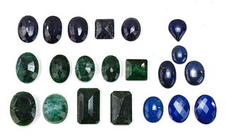 COLLECTION OF NATURAL GEMSTONES