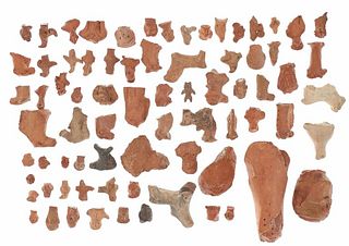 Parthian Dynasty Pottery Fragments, c. 2 BC - 2 AD