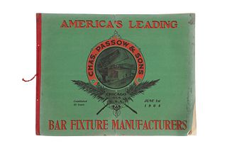 Chas Passow Sons Bar Manufacturing Catalogue 1914