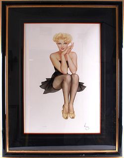Alberto Vargas Signed Limited Edition Lithograph