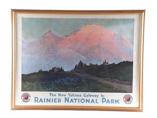 Sydney Laurence Northern Pacific Railway Litho.