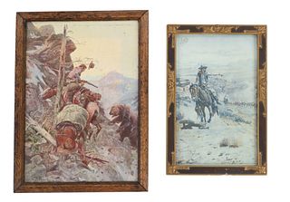 C. M. Russell Framed Print Collection