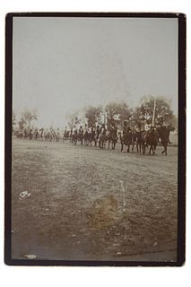 19th C. Buffalo Bill's Wild West Show Parade Photo
