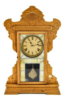 ANTIQUE '1907 WORLD CRUISE' SOUVENIR KITCHEN CLOCK