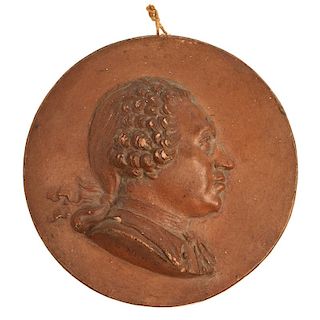 Jean Baptiste Nini, portrait medallion