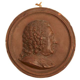 Jean Baptiste Nini, portrait medallion