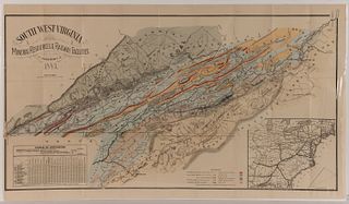 SOUTHWEST VIRGINIA RESOURCE AND RAILWAY MAP