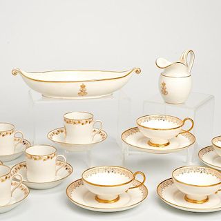Sevres porcelain, Napoleon III tea service
