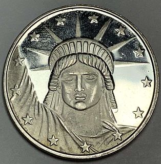 Lady Liberty SilverTowne Proof 1 oz .999 Silver