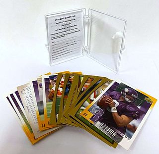 2001 NFL Upper Deck Minnesota Vikings Football Cards (15) 