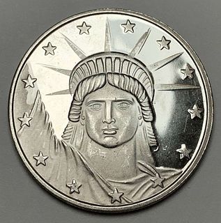 Lady Liberty SilverTowne Proof 1 oz .999 Silver