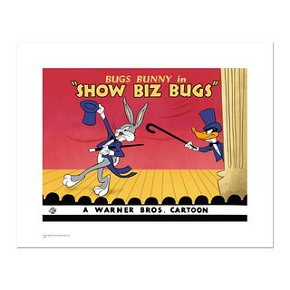 Show Biz Bugs Limited Edition Giclee from Warner Bros., Numbered with Hologram Seal and Certificate of Authenticity.