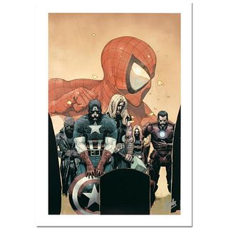 Stan Lee Signed, Marvel Comics "Ultimate Avengers Vs. New Ultimates #6" Limited Edition Canvas 10/10 with Certificate of Authenticity.