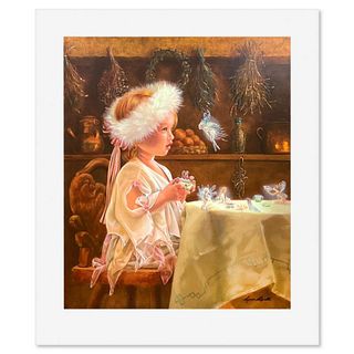 Lynn Lupetti, "Kiss of the Fairy" Limited Edition Printers Proof, Numbered and Hand Signed with Letter of Authenticity