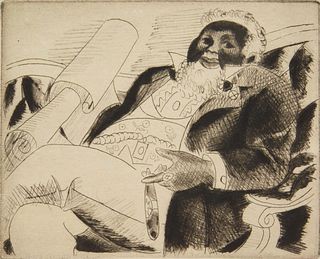 Charles Laborde (French, 1886-1941) drypoint