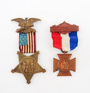 G.A.R AND WOMAN'S RELIEF MEDALS