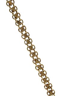 14K Yellow Gold Multi Link Necklace