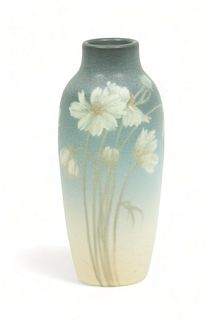 Edith Noonan (fl. 1904-1910) for Rookwood Pottery (American) Vase,  1907, H 7.75" Dia. 3.25"