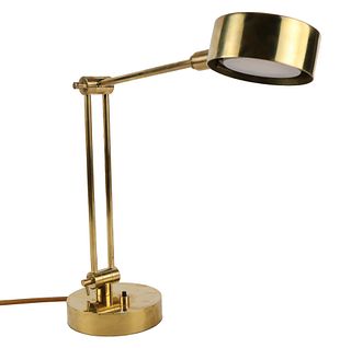 Vaughan Faringdon Adjustable Brass Desk Lamp