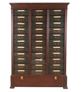 French Oak Cartonnier or Filing Cabinet