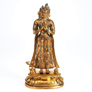 Sino-Tibetan standing Buddha