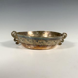 South American Spanish Colonial Silver Bowl