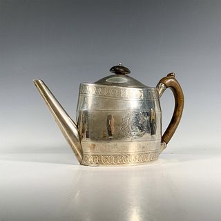 Henry Chawner and John Emes English Silver Coffee Pot