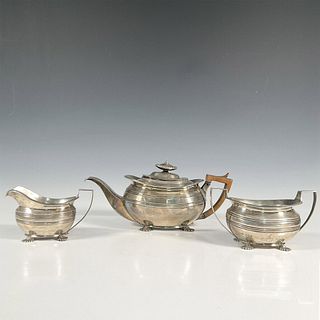 English Georgian Silver Tea Set dated 1808