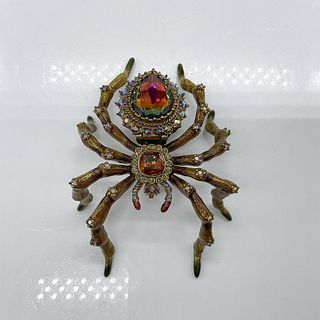 Limited Edition Jay Strongwater Jeweled Spider Clock