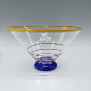 Scandinavian Art Glass Bowl
