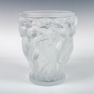 Lalique Crystal Bacchantes Vase