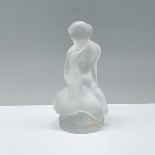 Lalique Crystal Figurine, Leda and the Swan