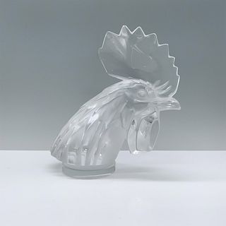Lalique Crystal Figurine, Tete De Coq