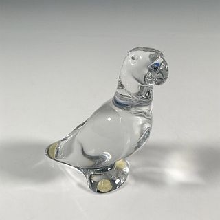 Baccarat Crystal Figurine, Parrot