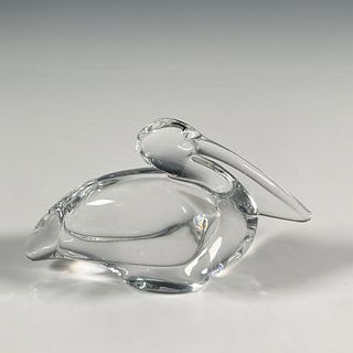 Baccarat Crystal Figurine, Pelican