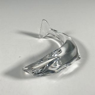 Baccarat Crystal Figurine, Dolphin