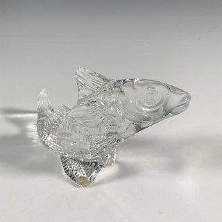 Baccarat Crystal Figurine, Fish Gadideo